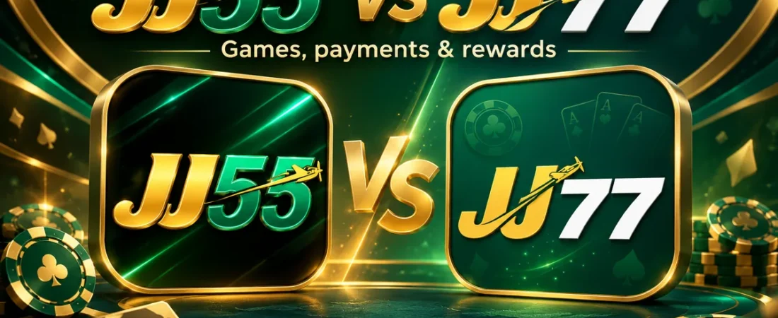 JJ55 vs JJ77: Games, Bonuses and Payment Options